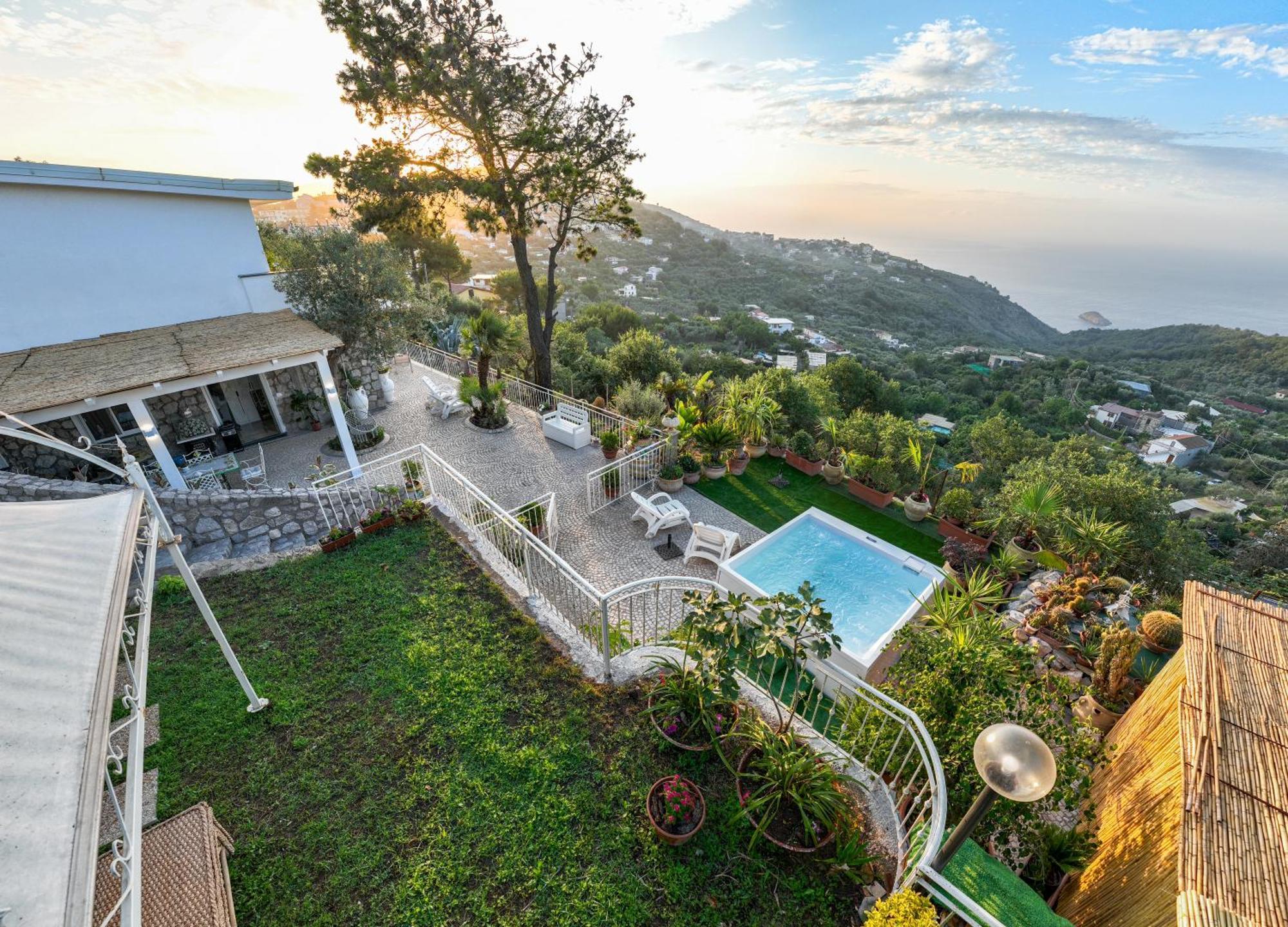 Villa Grusone Sant'Agata sui due Golfi Eksteriør billede
